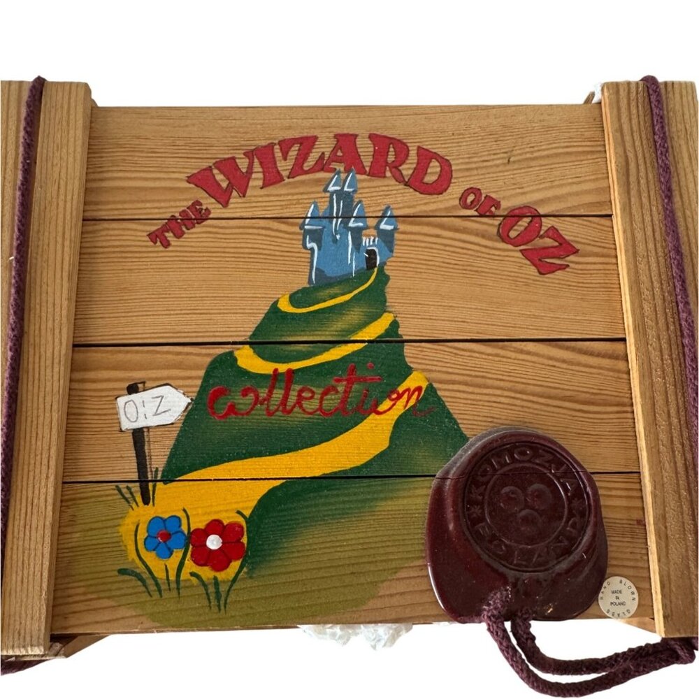 Vintage Kurt S. Adler Polonaise Wizard Of Oz Glass Ornament Set Handcrafted Pola - Picture 4 of 15